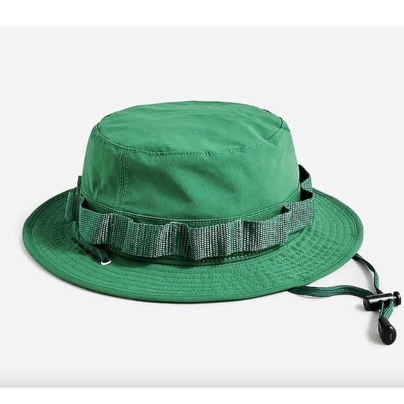 NWT JCrew Mini boonie hat Green Bucket Hat - Picture 1 of 13